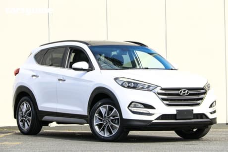 White 2017 Hyundai Tucson Wagon Elite (Sunroof) (Fwd)