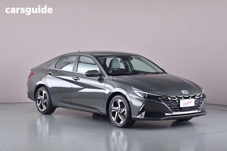 Grey 2023 Hyundai I30 Sedan Elite