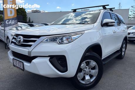 White 2017 Toyota Fortuner Wagon Gx