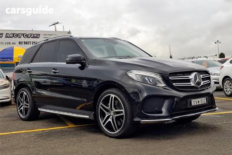 Black 2016 Mercedes-Benz GLE500 Wagon 500