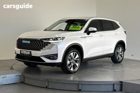 White 2023 GWM Haval H6 Wagon Ultra Hybrid