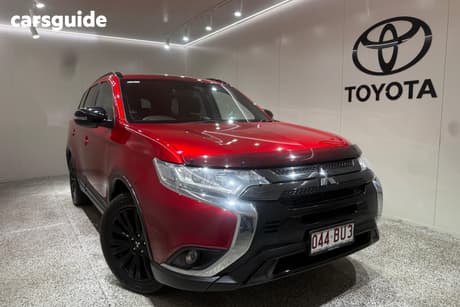 Red 2021 Mitsubishi Outlander Wagon Black Edition 7 Seat (2Wd)
