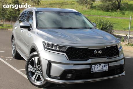 Grey 2021 Kia Sorento Wagon Sport+ 7 Seat