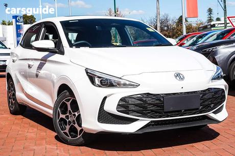 White 2026 MG MG3 Hatchback Essence