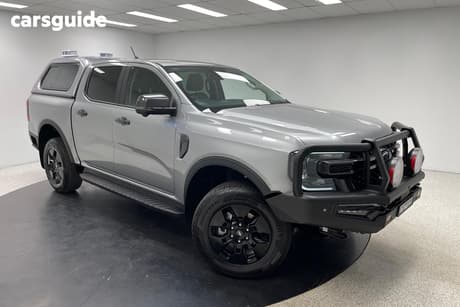 Silver 2025 Ford Ranger Double Cab Pick Up Phev Sport (4X4)
