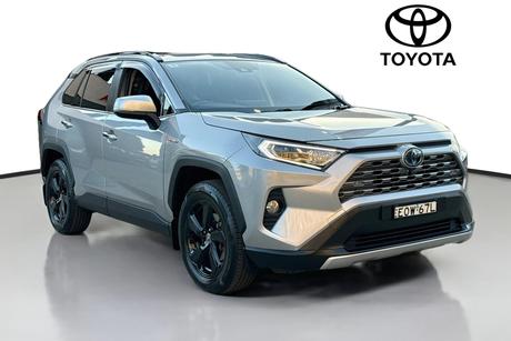 Silver 2021 Toyota RAV4 Wagon Cruiser (Awd) Hybrid