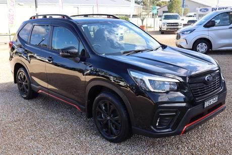 Black 2021 Subaru Forester Wagon 2.5I Sport (Awd)