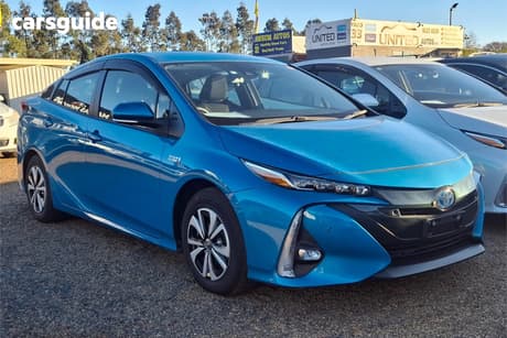 Blue 2020 Toyota PRIUS PHV PLUG IN HYBRID OtherCar