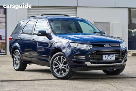 Blue 2013 Ford Territory Wagon Titanium (4X4)