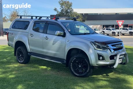Silver 2019 Isuzu D-MAX Crew Cab Utility Ls-U (4X4)