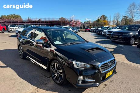 Black 2016 Subaru Levorg Wagon 2.0Gt-S