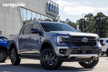 Silver 2024 Ford Ranger Double Cab Pick Up Wildtrak 2.0 (4X4)