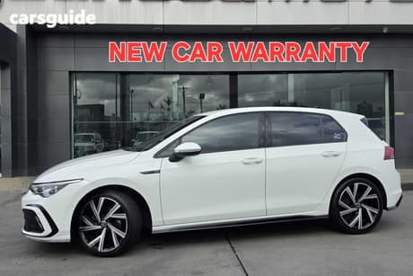 White 2023 Volkswagen Golf Hatchback 110Tsi R-Line