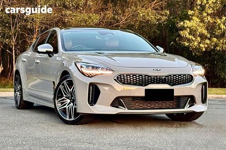 Grey 2021 Kia Stinger Sedan Gt (Black Leather)