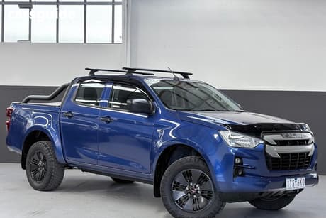 Blue 2021 Isuzu D-MAX Crew Cab Utility Sx (4X2) High-Ride