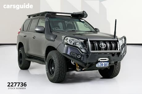 Grey 2017 Toyota Landcruiser Prado Wagon Gxl (4X4)