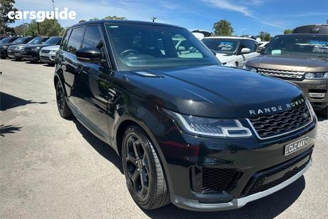 Black 2018 Land Rover Range Rover Sport Wagon Sdv6 Hse (225Kw)