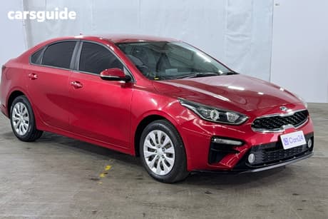 Red 2019 Kia Cerato Sedan S