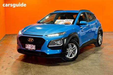 Blue 2018 Hyundai Kona Wagon Active (Fwd)