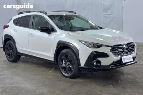 White 2024 Subaru Crosstrek Wagon Awd 2.0L