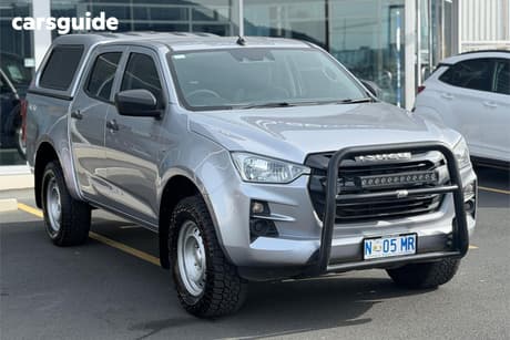Silver 2023 Isuzu D-MAX Crew Cab Utility Sx (4X4)