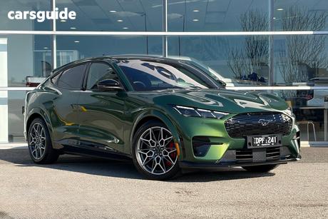 Green 2025 Ford Mustang Mach-E SUV GT 4X4