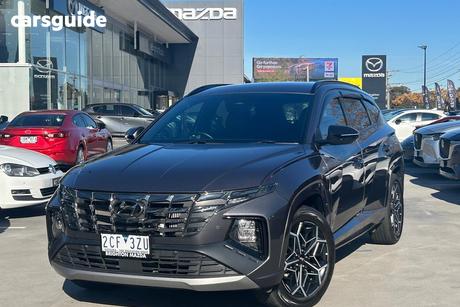 Grey 2023 Hyundai Tucson Wagon Elite N Line (Awd)