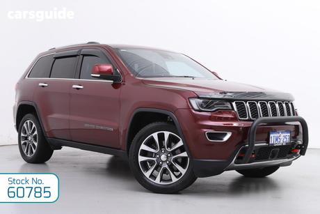 Red 2018 Jeep Grand Cherokee Wagon Limited (4X4)