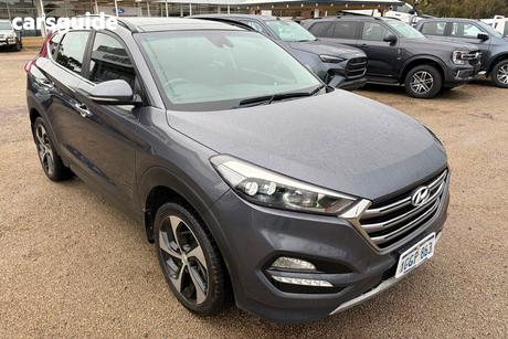 Grey 2016 Hyundai Tucson Wagon Highlander (Awd)