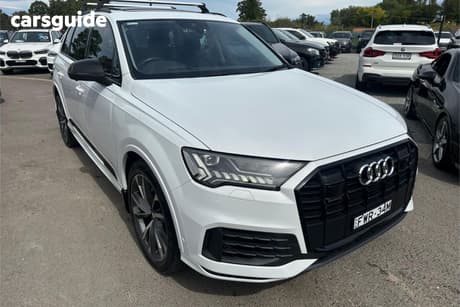 White 2020 Audi Q7 Wagon 50 Tdi Quattro