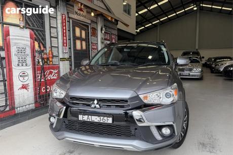 Grey 2018 Mitsubishi ASX Wagon Exceed (2Wd)
