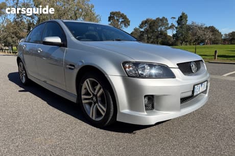 Silver 2009 Holden Commodore Sedan Sv6