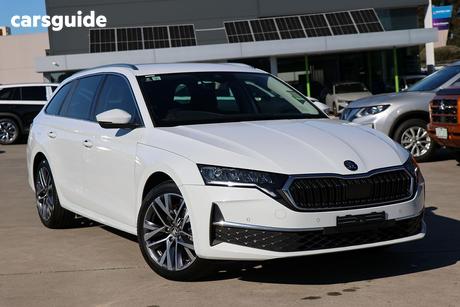 White 2025 Skoda Octavia Wagon Select 110Tsi