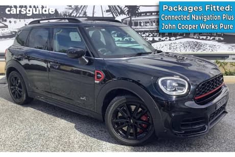 Black 2020 Mini Countryman Wagon John Cooper Works Classic
