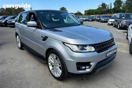 Silver 2016 Land Rover Range Rover Sport Wagon 3.0 Tdv6 Se
