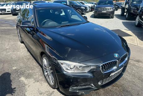 Black 2013 BMW 320I Sedan Luxury Line