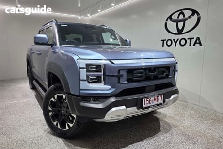 Blue 2025 BYD Shark 6 Dual Cab Utility Dual Motor Premium
