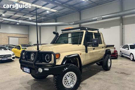 Gold 2020 Toyota Landcruiser Double Cab Chassis Workmate