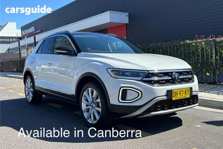White 2023 Volkswagen T-ROC Wagon 110Tsi Style (Restricted Feat)