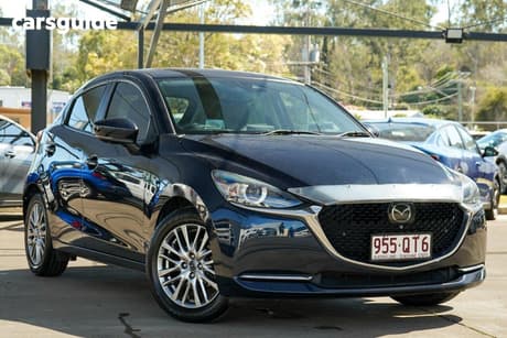 Blue 2020 Mazda 2 Hatchback G15 Gt