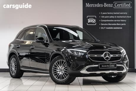 Black 2026 Mercedes-Benz GLC Wagon 350 E 4Matic