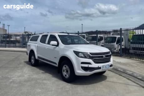 White 2018 Holden Colorado Crew Cab Pickup Ls (4X4) (5Yr)