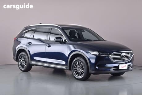 Blue 2018 Mazda CX-8 Wagon Sport (Fwd) (5Yr)