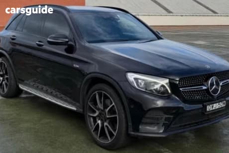 Black 2017 Mercedes-Benz GLC43 Wagon 43