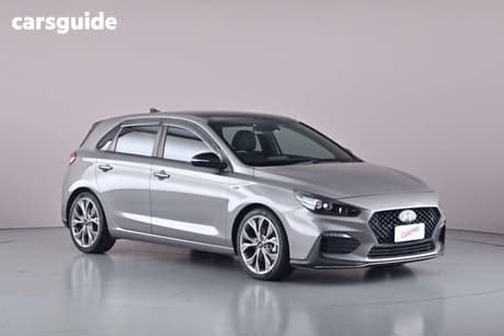 Grey 2019 Hyundai I30 Hatchback N Line Premium