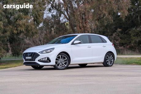 White 2022 Hyundai I30 Hatchback Elite