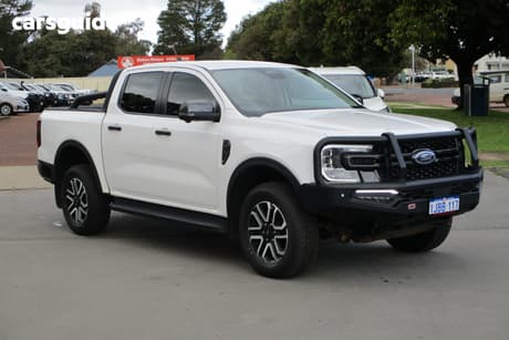 White 2023 Ford Ranger Double Cab Pick Up Sport 3.0 (4X4)