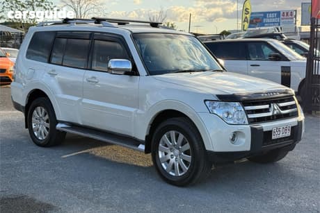 White 2007 Mitsubishi Pajero Wagon Exceed Lwb (4X4)