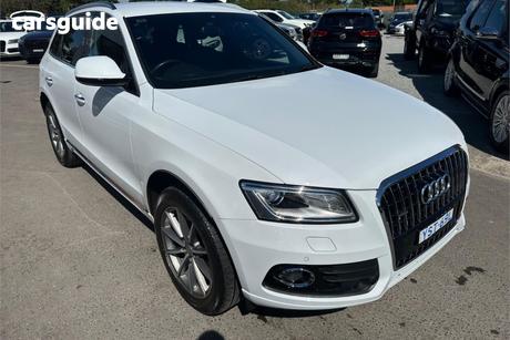 White 2016 Audi Q5 Wagon 2.0 Tdi Quattro