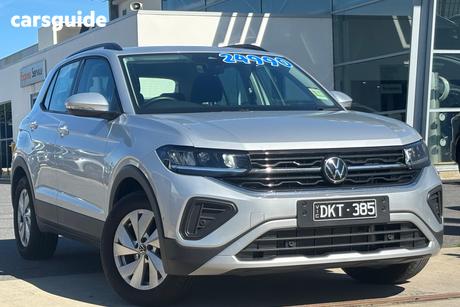 Silver 2025 Volkswagen T-Cross Wagon 85Tfsi Life
